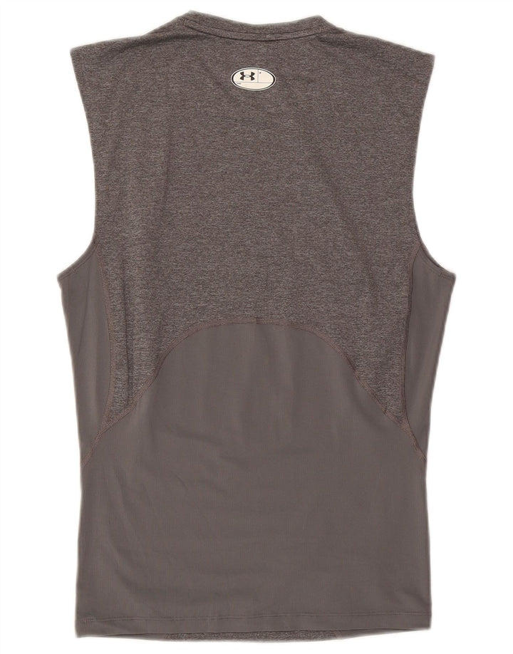 Canottiera Under Armour da uomo Heat Gear, grande, grigia