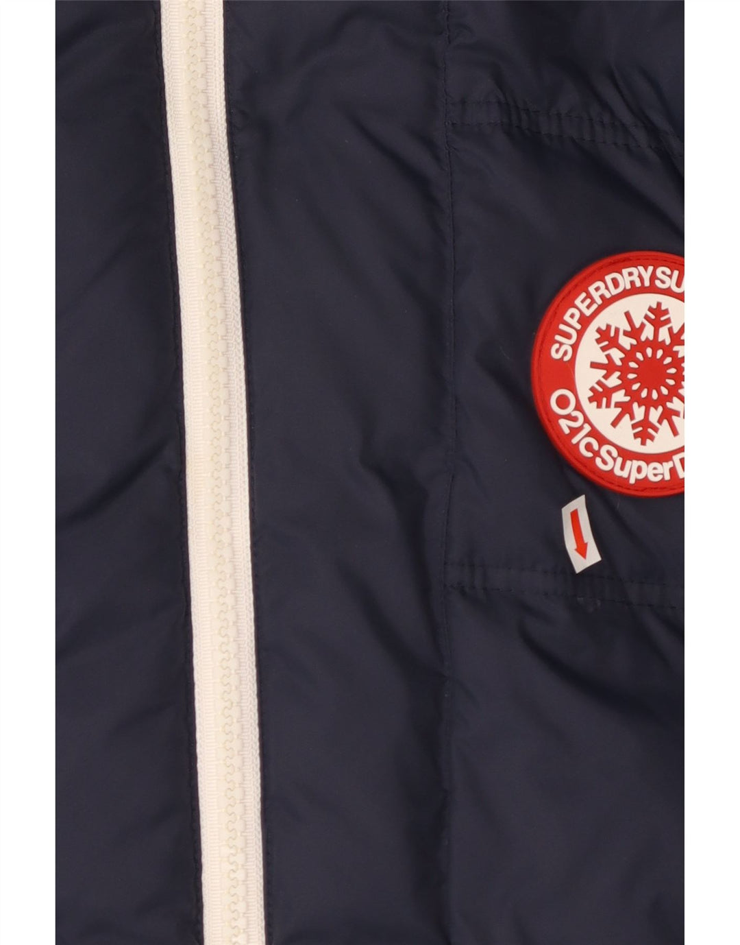 Giacca imbottita con grafica SubArctic da uomo Superdry UK 40 Large Blu Navy