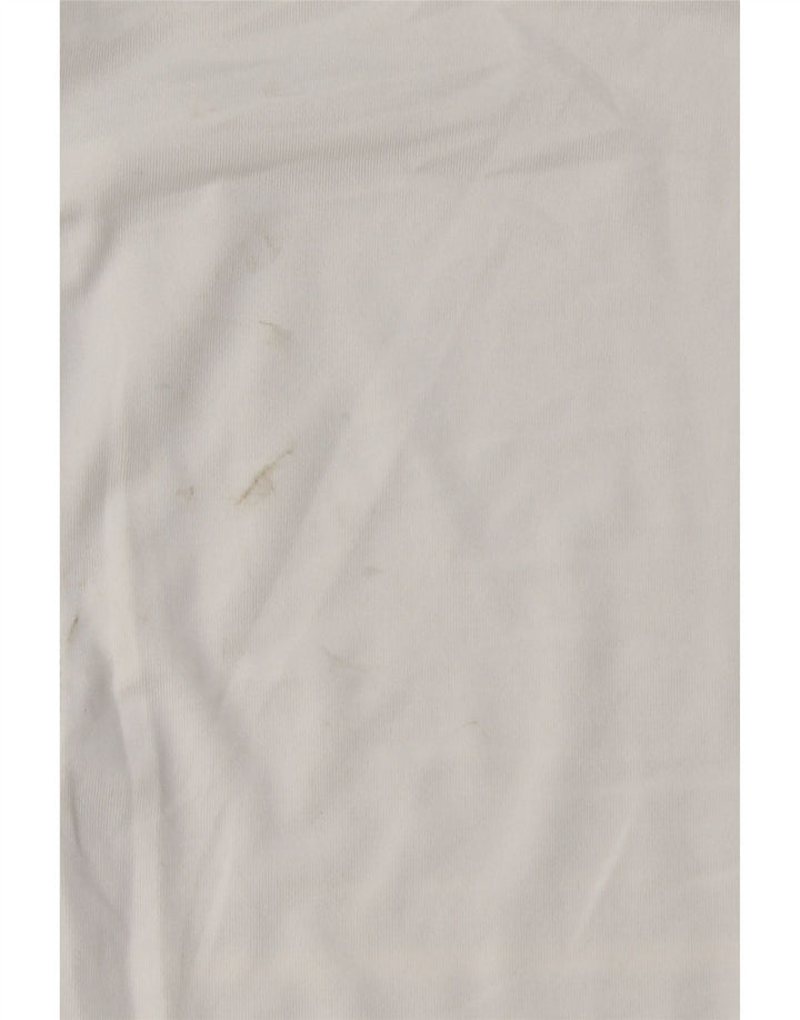 Polo da uomo IZOD XL in poliestere color block bianco