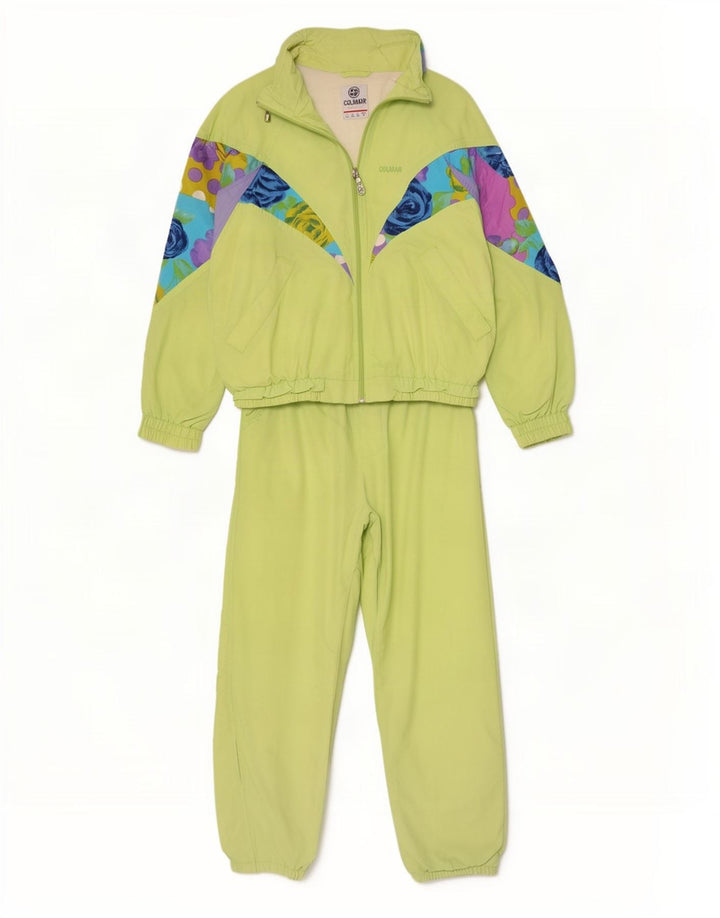 Tuta intera oversize da donna Colmar IT 44 Colorblock verde medio