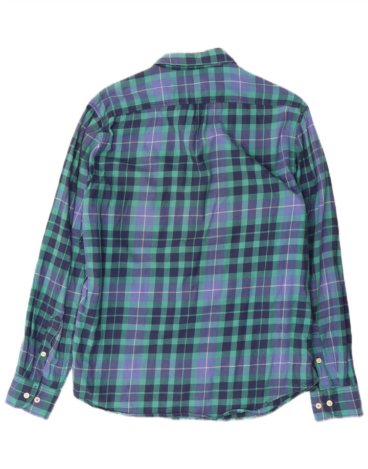 Camicia LEE da uomo vestibilità regolare in cotone a quadri blu grandi