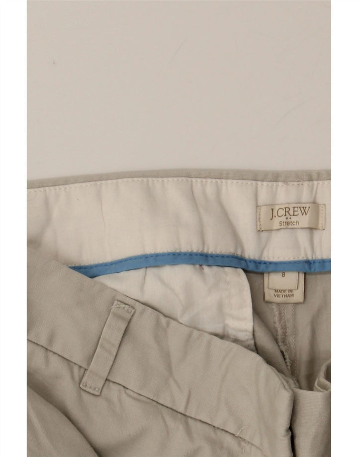 J. CREW Womens Slim Chino Trousers US 8 Medium W30 L26 Grey Cotton Vintage J. Crew and Second-Hand J. Crew from Messina Hembry 