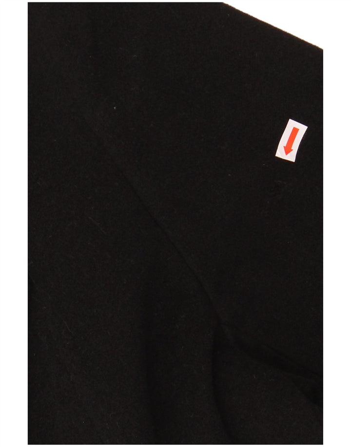 Cappotto doppiopetto da donna St. Bernard UK 14 grande lana nera