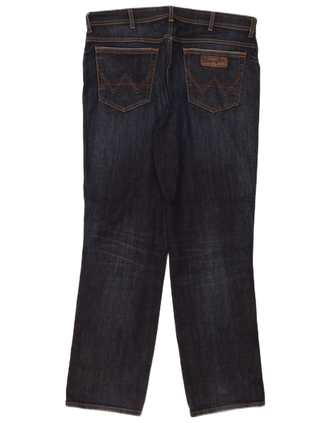 Jeans dritti elasticizzati Texas da uomo Wrangler W38 L32 cotone blu