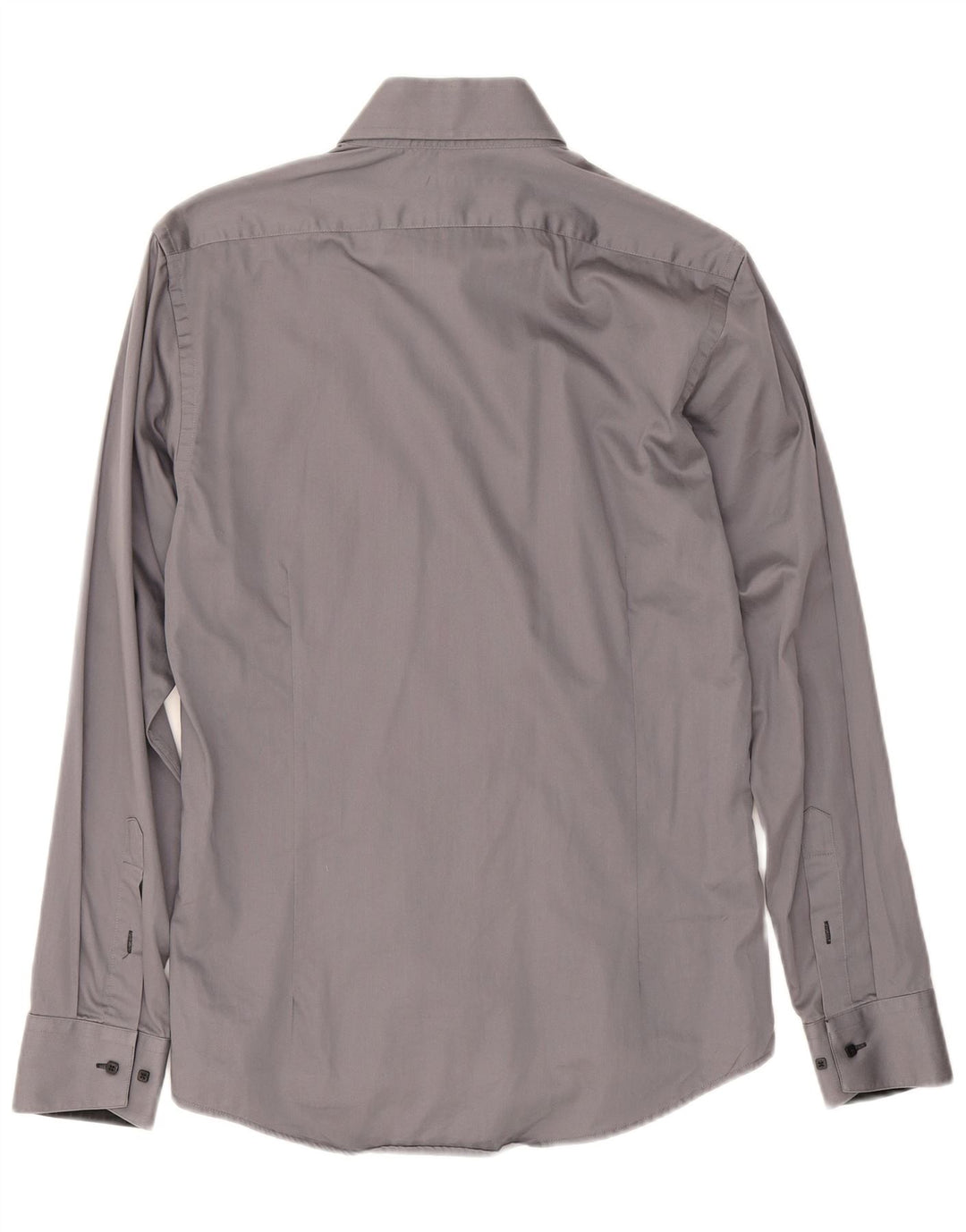 Camicia da uomo slim fit Jules taglia 39/40 cotone grigio medio
