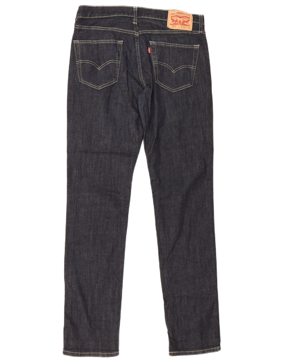 Jeans Levi's Uomo 511 Slim W33 L34 Cotone Blu Navy