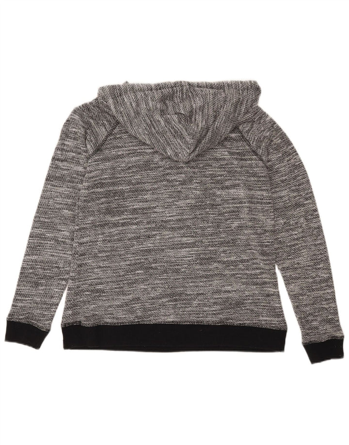 Maglione oversize con cappuccio da donna Animal UK 10 Piccolo poliestere screziato grigio