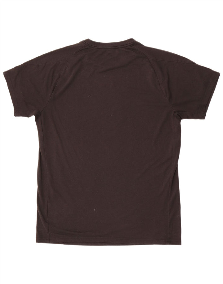 T-shirt da uomo Puma Top Large nera in poliestere
