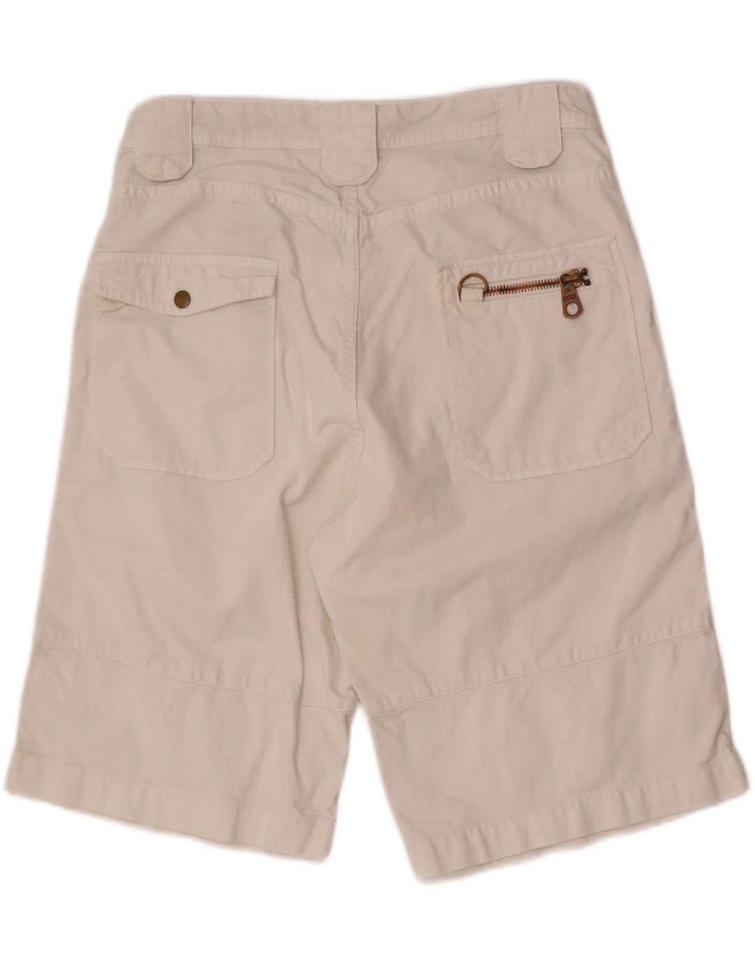 Pantaloncini casual da uomo Datch W33 cotone bianco medio