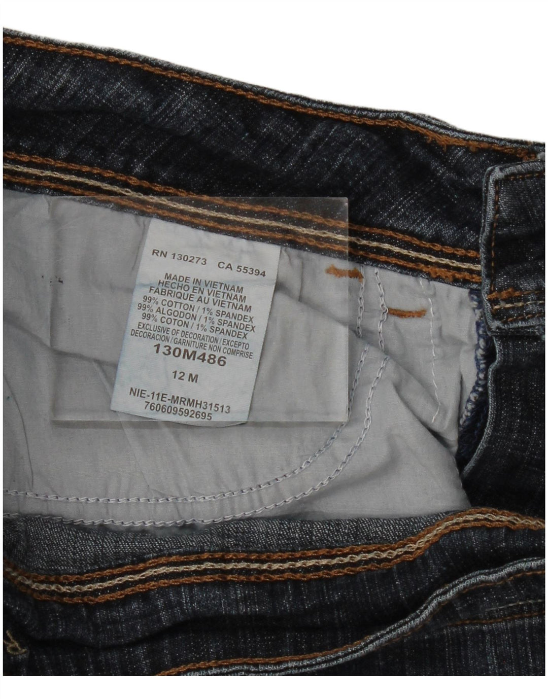 Jeans Lee Riders Bootcut da donna US 12 Large W30 L30 Cotone blu navy