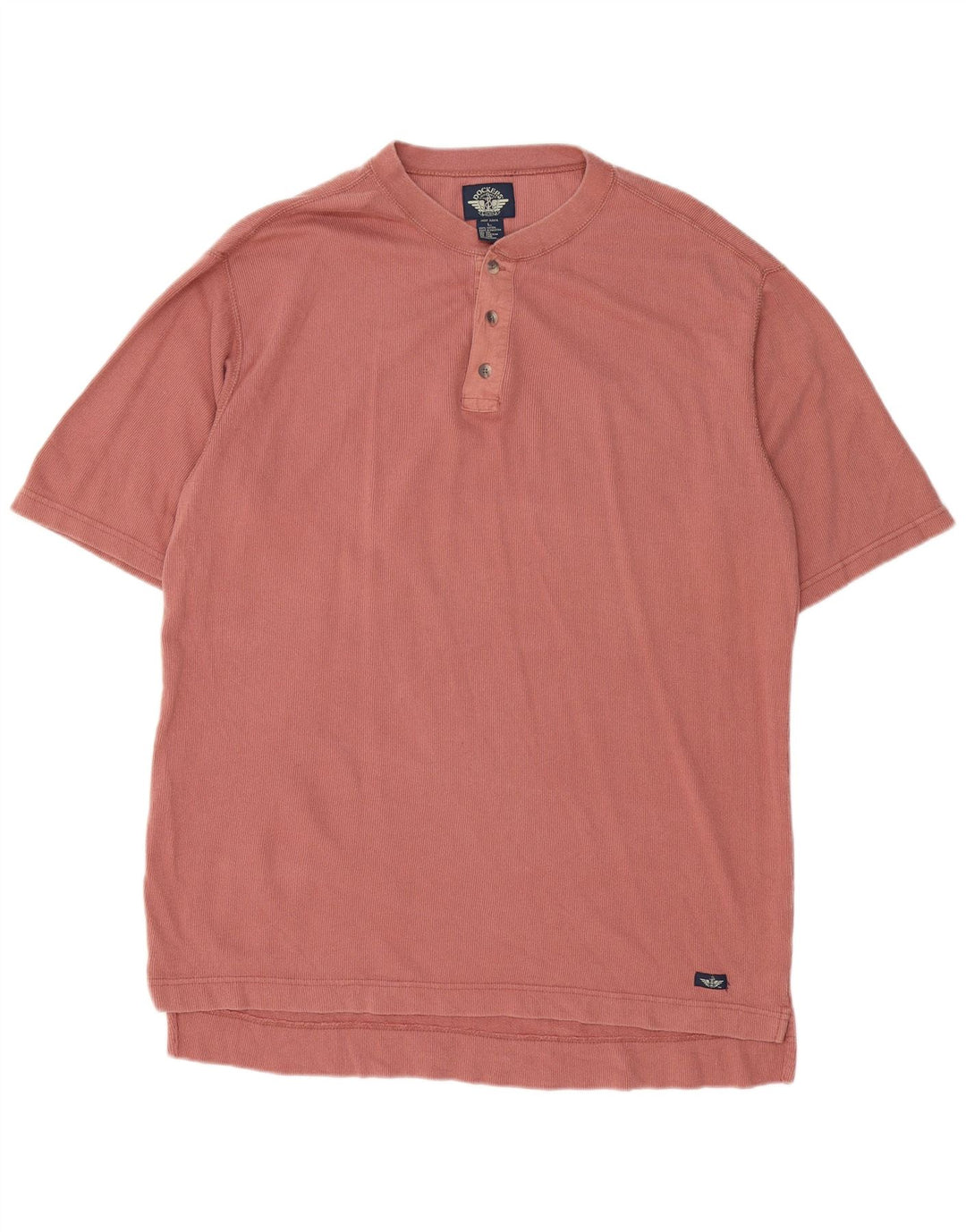 Polo da uomo Dockers grande in cotone rosa