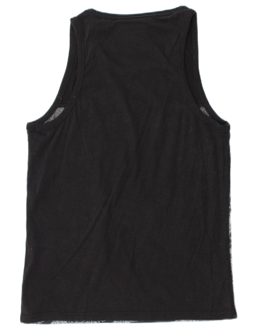 Canottiera grafica da uomo SUPERDRY grande in cotone color block nero