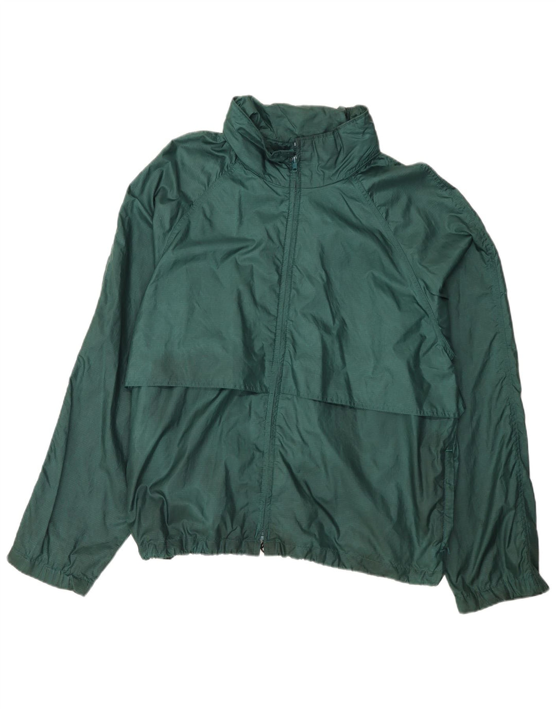 Giacca antipioggia da uomo Eddie Bauer UK 42 XL nylon verde
