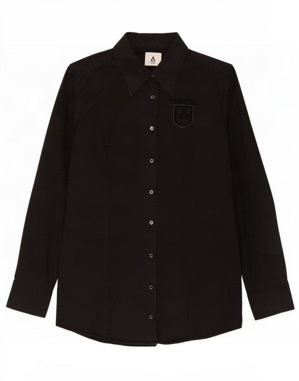 Camicia da donna Gaastra UK 16 grande cotone nero