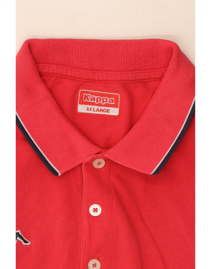 Polo Kappa da uomo 2XL Rosa