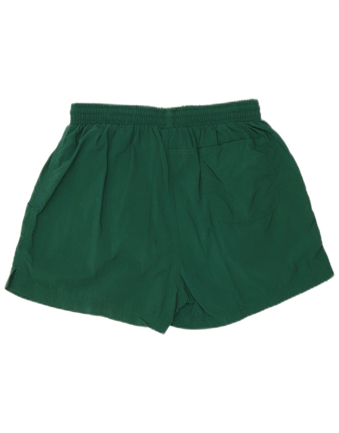 Pantaloncini sportivi Reebok da uomo in nylon verde medio