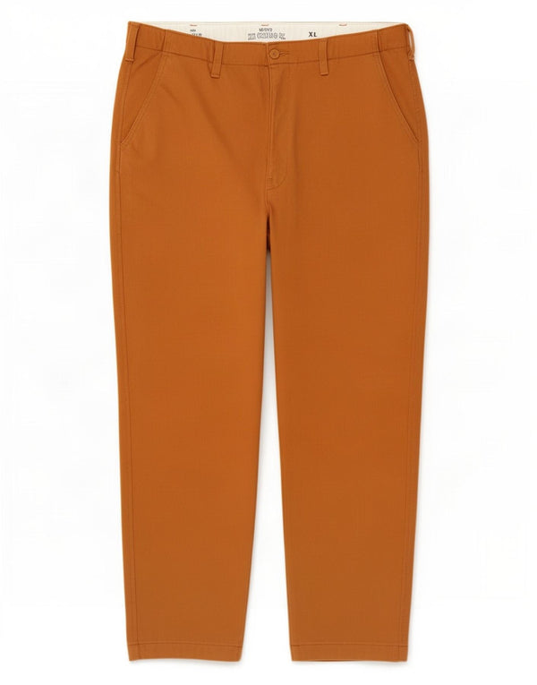 Pantaloni chino dritti da uomo Levi's XL W38 L30 in cotone marrone
