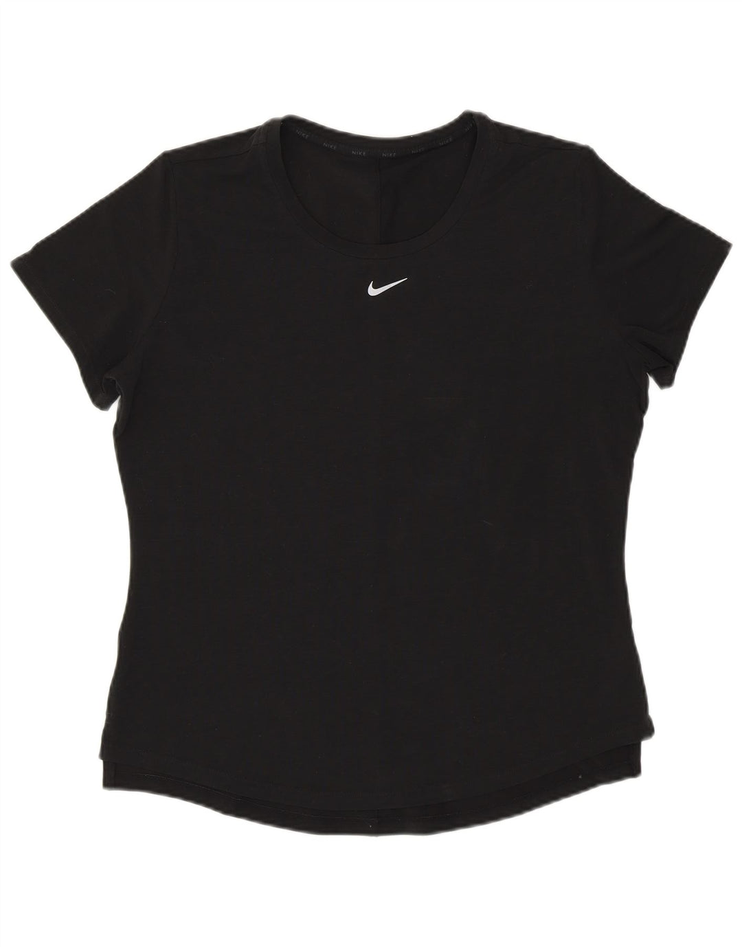 T-shirt da donna Nike Top UK 12 media nera