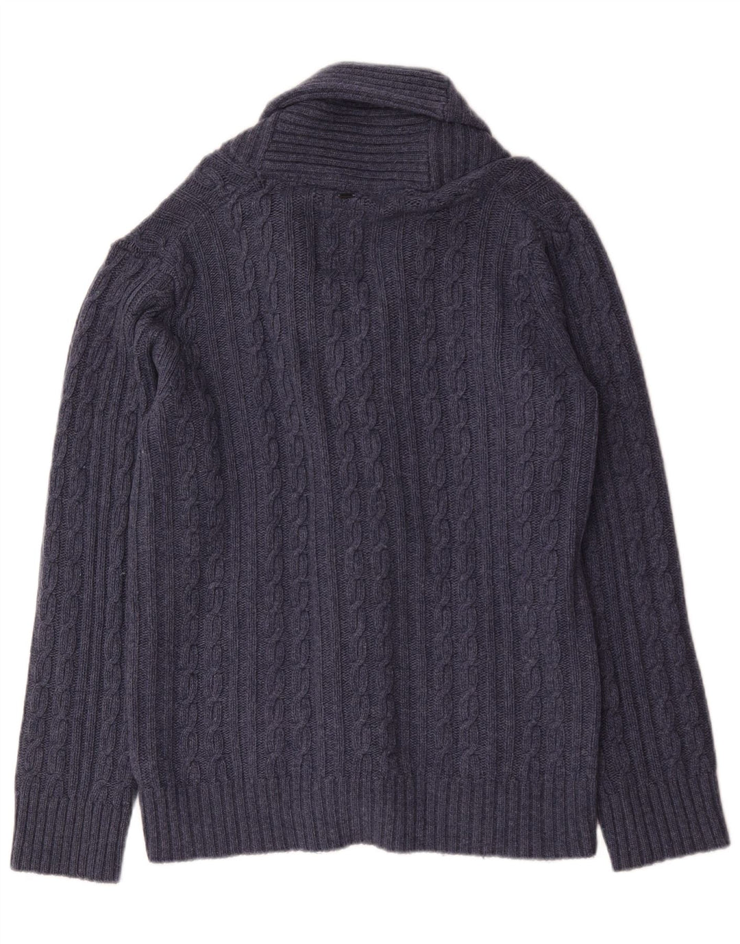 Maglione cardigan da uomo G-Star grande lana blu navy