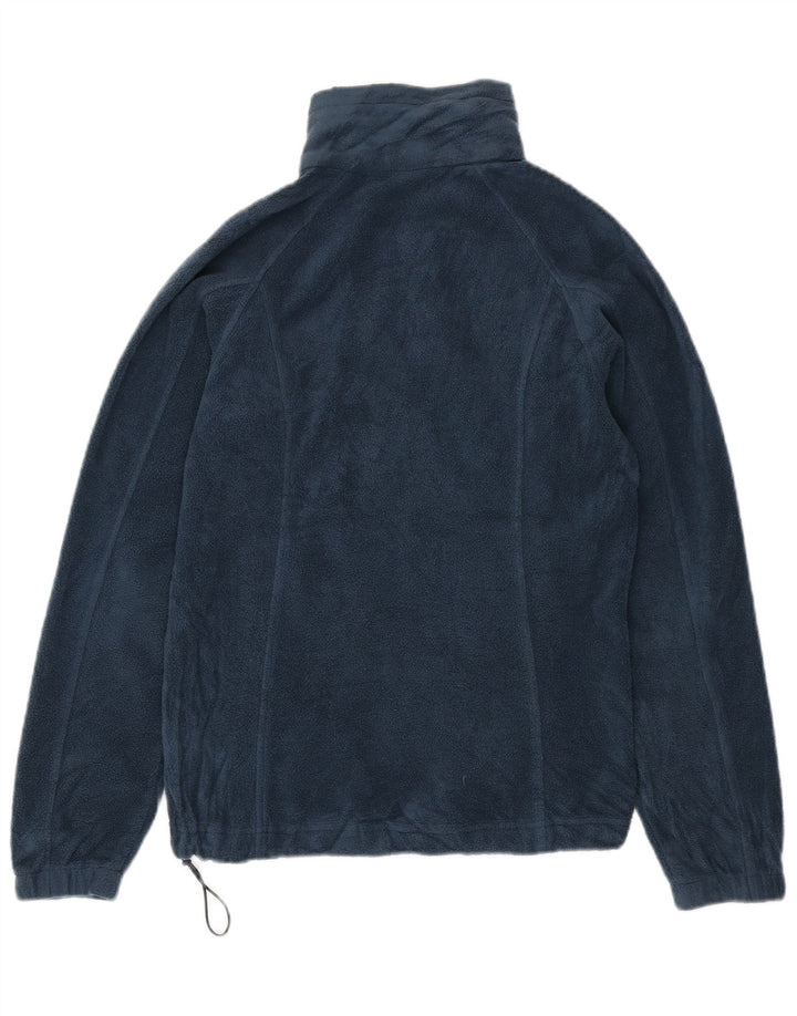 Giacca in pile da donna Columbia UK 10 Small poliestere blu navy