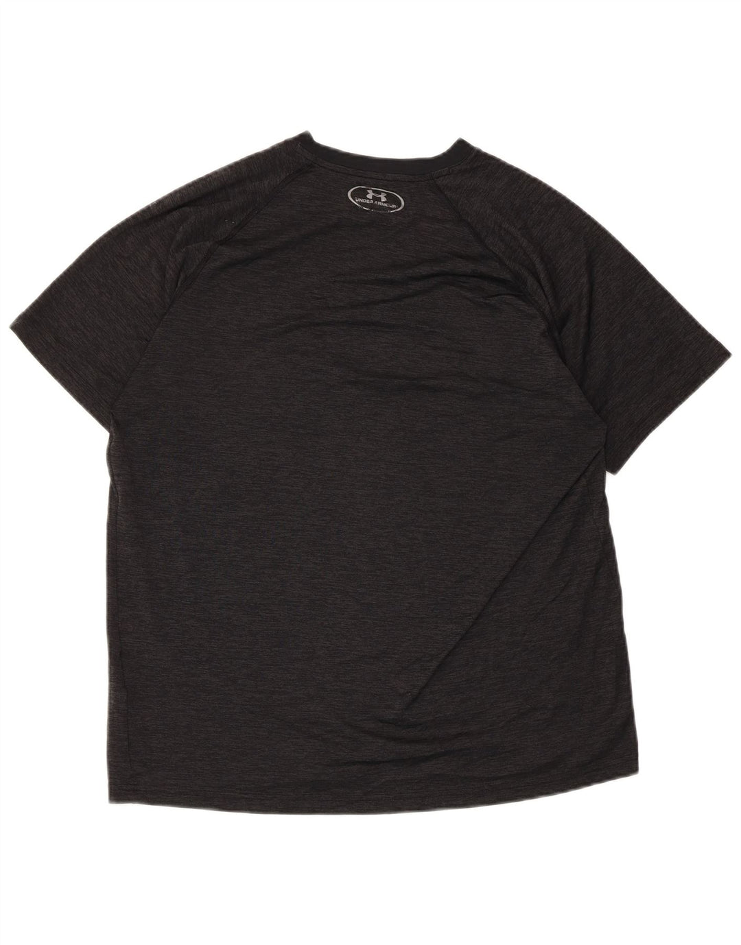 T-shirt da uomo vestibilità ampia Under Armour, media, nera screziata