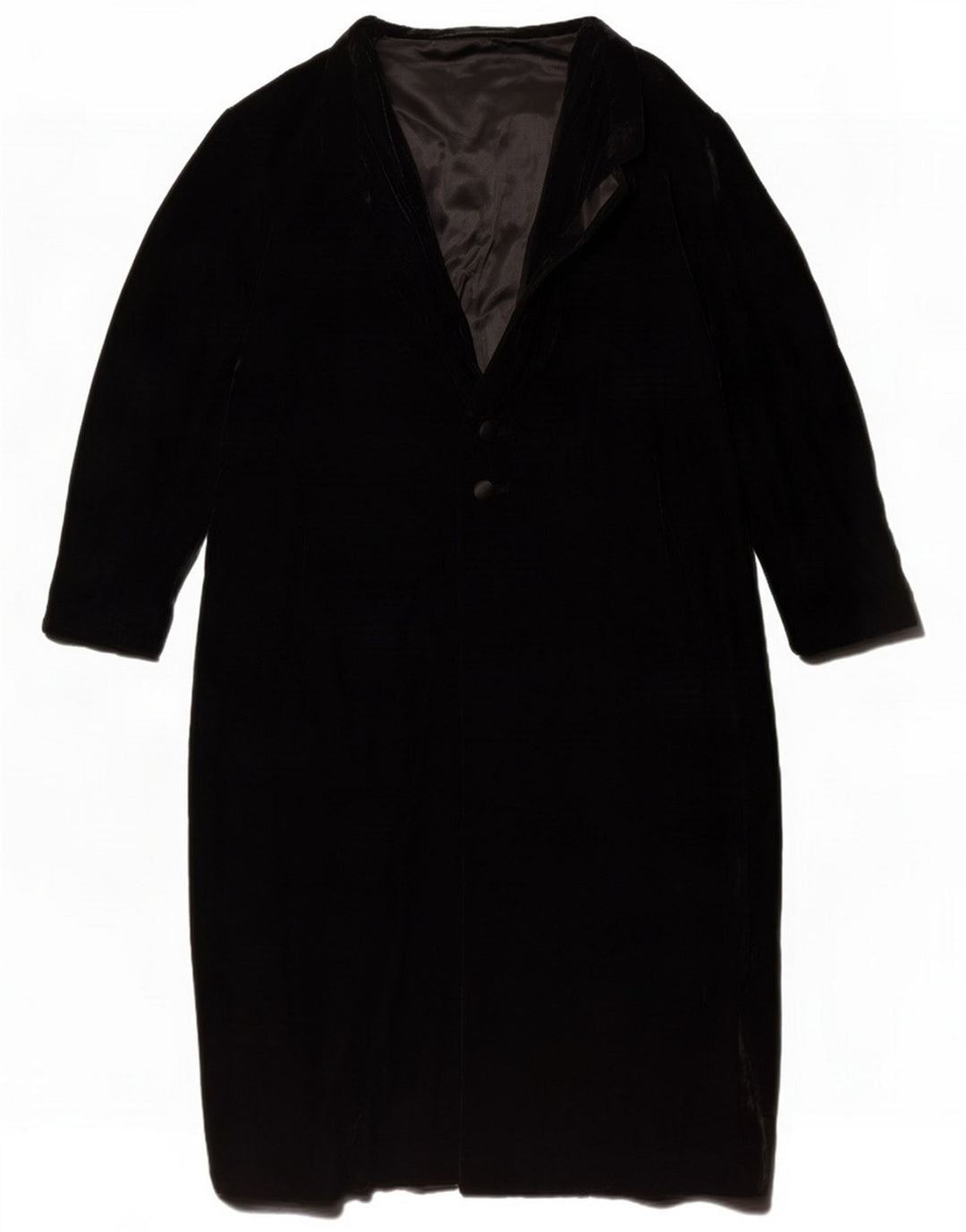 Cappotto vintage da donna UK 14 medio nero