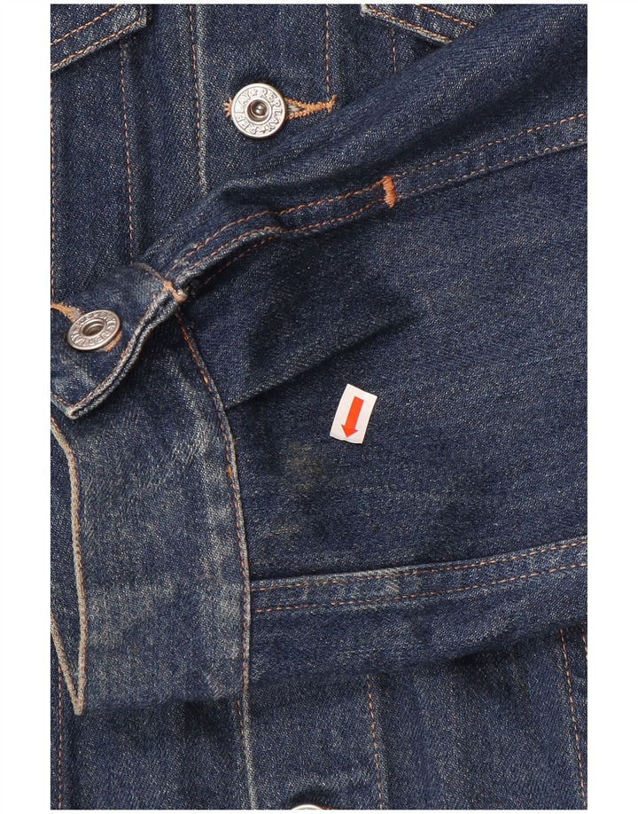 Giacca di jeans da uomo Replay UK 44 2XL Cotone blu navy