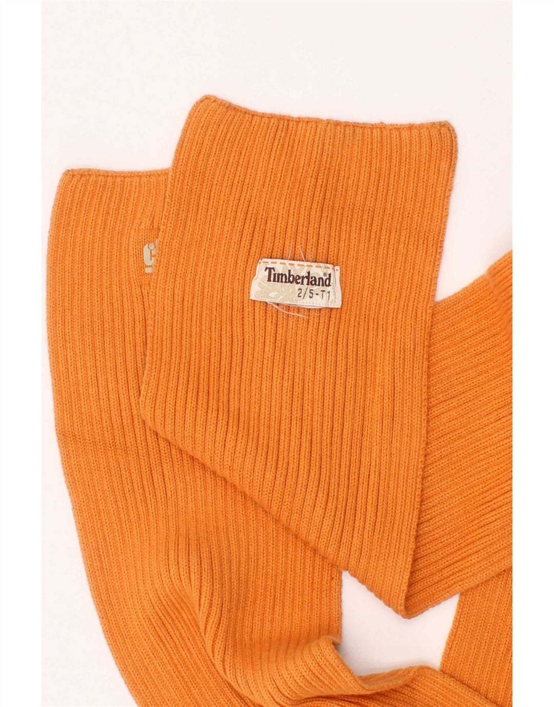 Sciarpa in maglia per ragazzi Timberland Taglia unica 2-5 anni Arancione