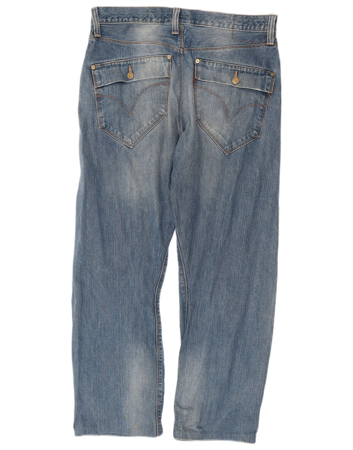 Jeans dritti da uomo Levi's W34 L28 Blu