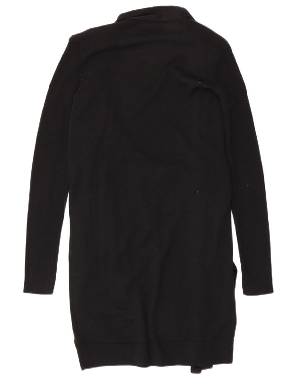Abito maglione a maniche lunghe da donna All Saints UK 12 Lana merino nera media