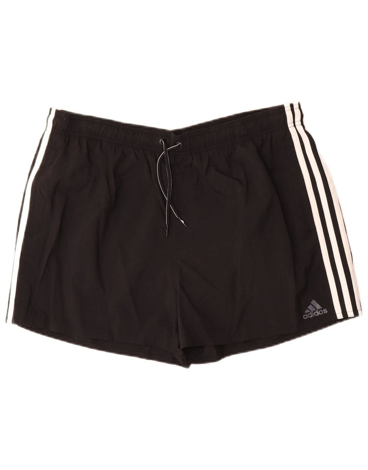 Pantaloncini sportivi da uomo Adidas XL in nylon nero