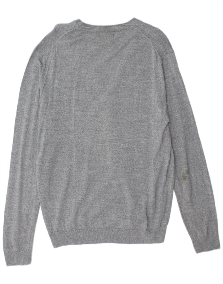 Maglione cardigan da uomo Zara XL grigio