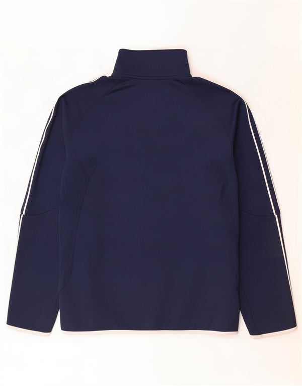 Giacca da ginnastica da uomo Adidas Pullover UK 44/46 Large Blu Navy