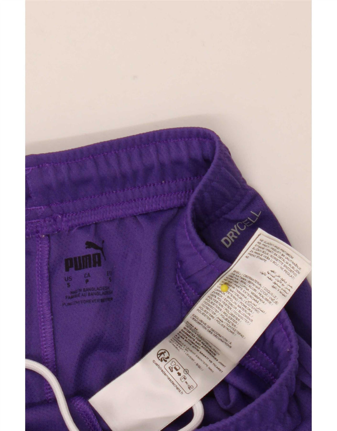 Pantaloncini sportivi da uomo Puma piccoli viola in poliestere