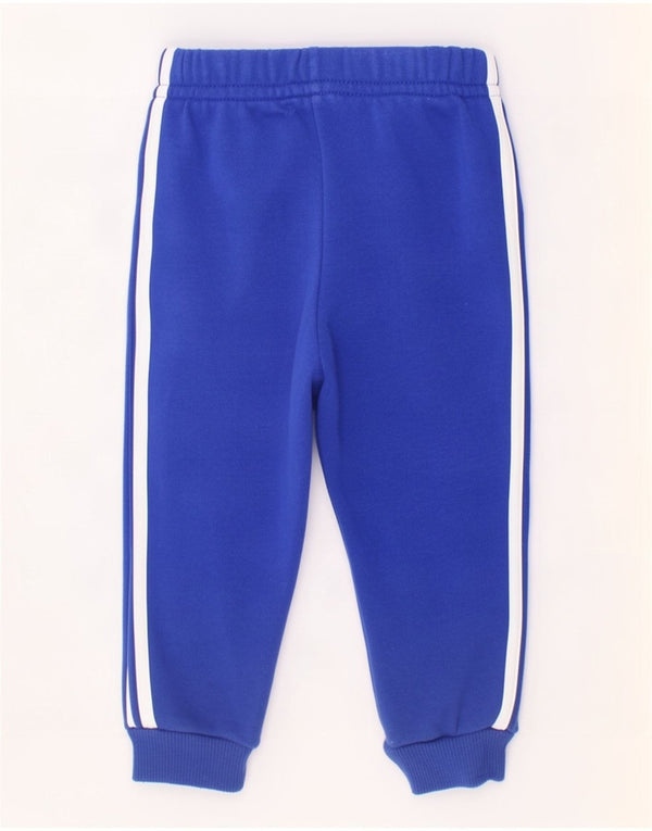 Pantaloni da tuta da jogging Adidas da bambino 3-6 mesi in cotone blu