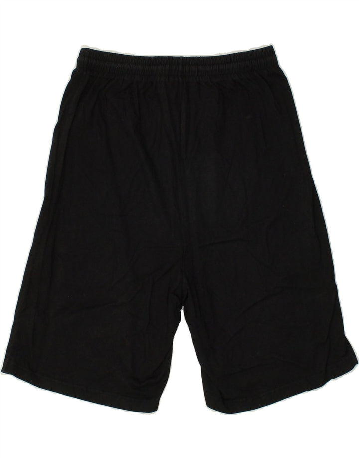 REEBOK Mens Sport Shorts Medium Black Cotton | Vintage Reebok | Thrift | Second-Hand Reebok | Used Clothing | Messina Hembry 