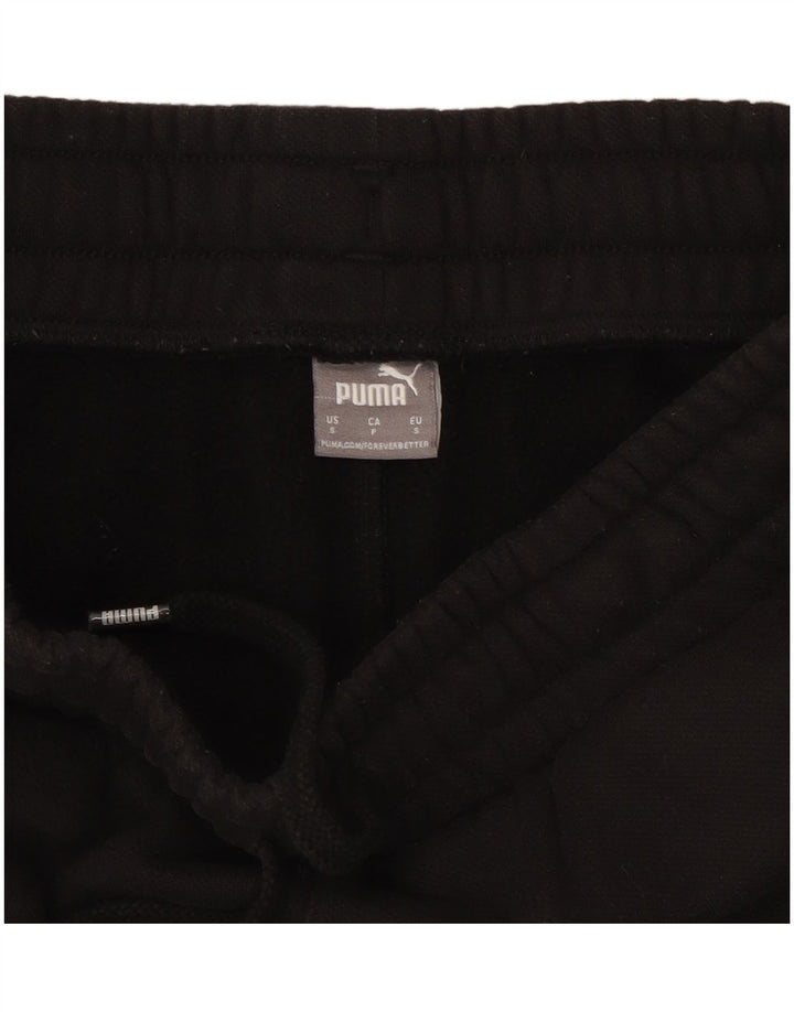 Pantaloni da tuta da uomo Puma Joggers piccoli in cotone nero