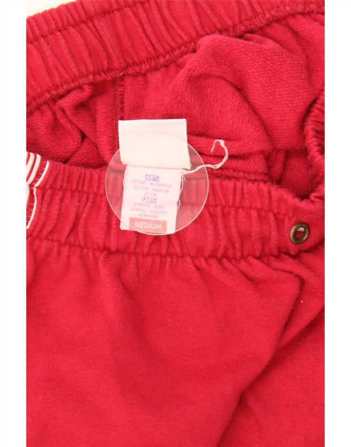 Pantaloni da tuta con grafica da donna Champion UK 12 Medium Red Colourblock