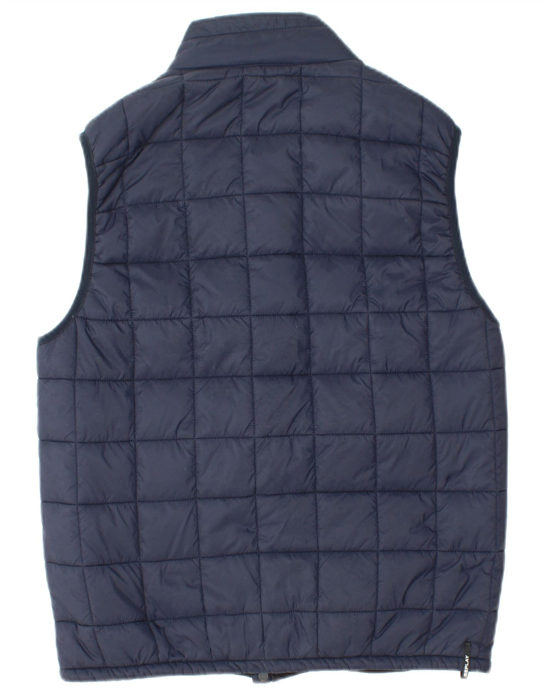 REPLAY Gilet imbottito per ragazzi 11-12 anni medio blu navy