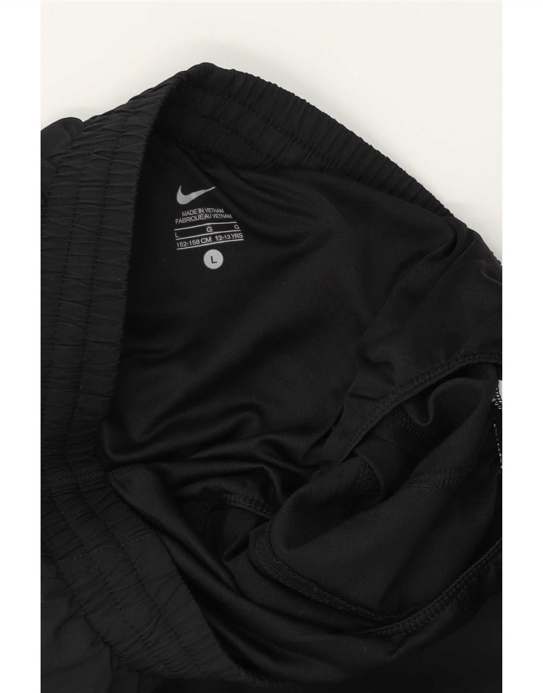 Pantaloncini sportivi Nike da ragazzo con grafica 12-13 anni, taglia grande, neri