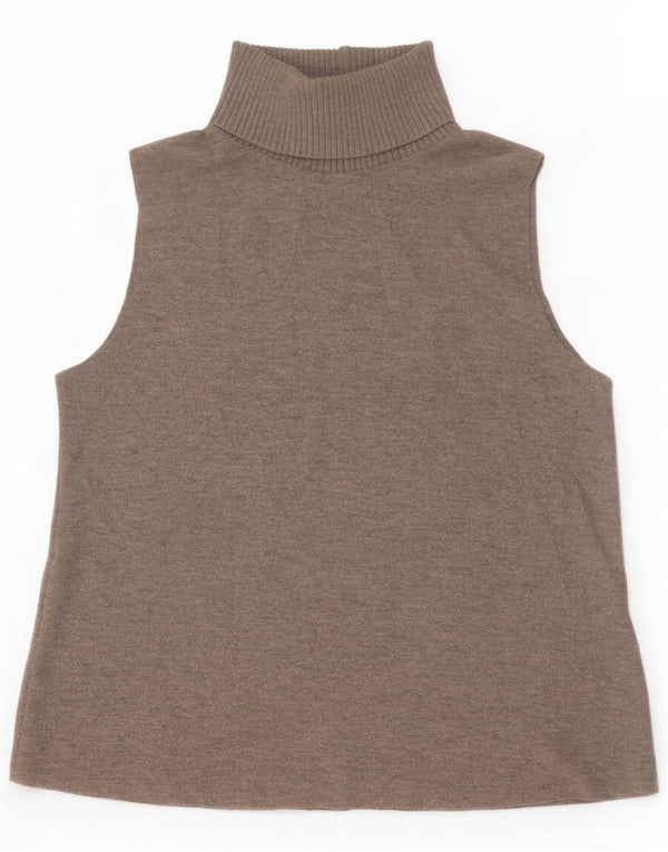 Canotta canotta da donna Zara UK 16 grande grigia