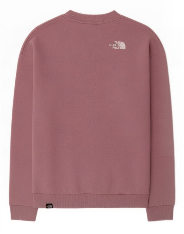 Felpa oversize con grafica da donna The North Face UK 10 Small Rosa