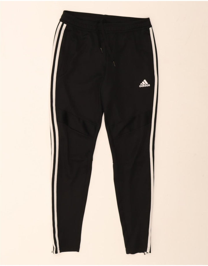 Pantaloni da tuta da donna Adidas UK 8/10 Small Nero Poliestere