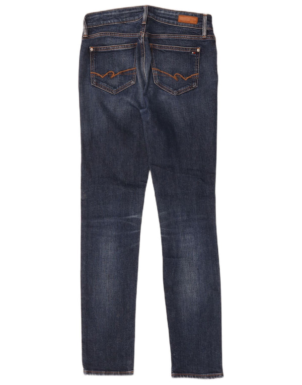 Tommy Hilfiger Donna Milano LW Slim Jeans W26 L29 Cotone Blu