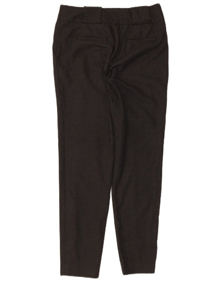 Pantaloni chino con pegging da donna Zara piccoli W26 L28 grigi