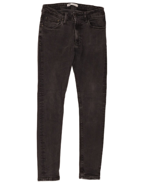 Zara Jeans skinny da uomo EU 40 Medio W31 L30 Grigio