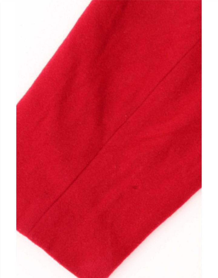 Soprabito da donna John Lewis UK 18 XL lana rossa