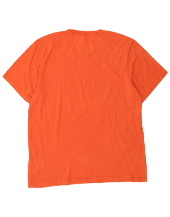 T-shirt grafica da uomo Levi's Top Large in cotone arancione