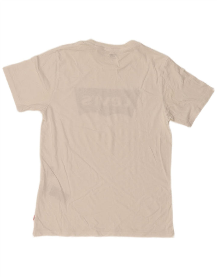 T-shirt grafica da uomo Levi's Top piccola in cotone bianco
