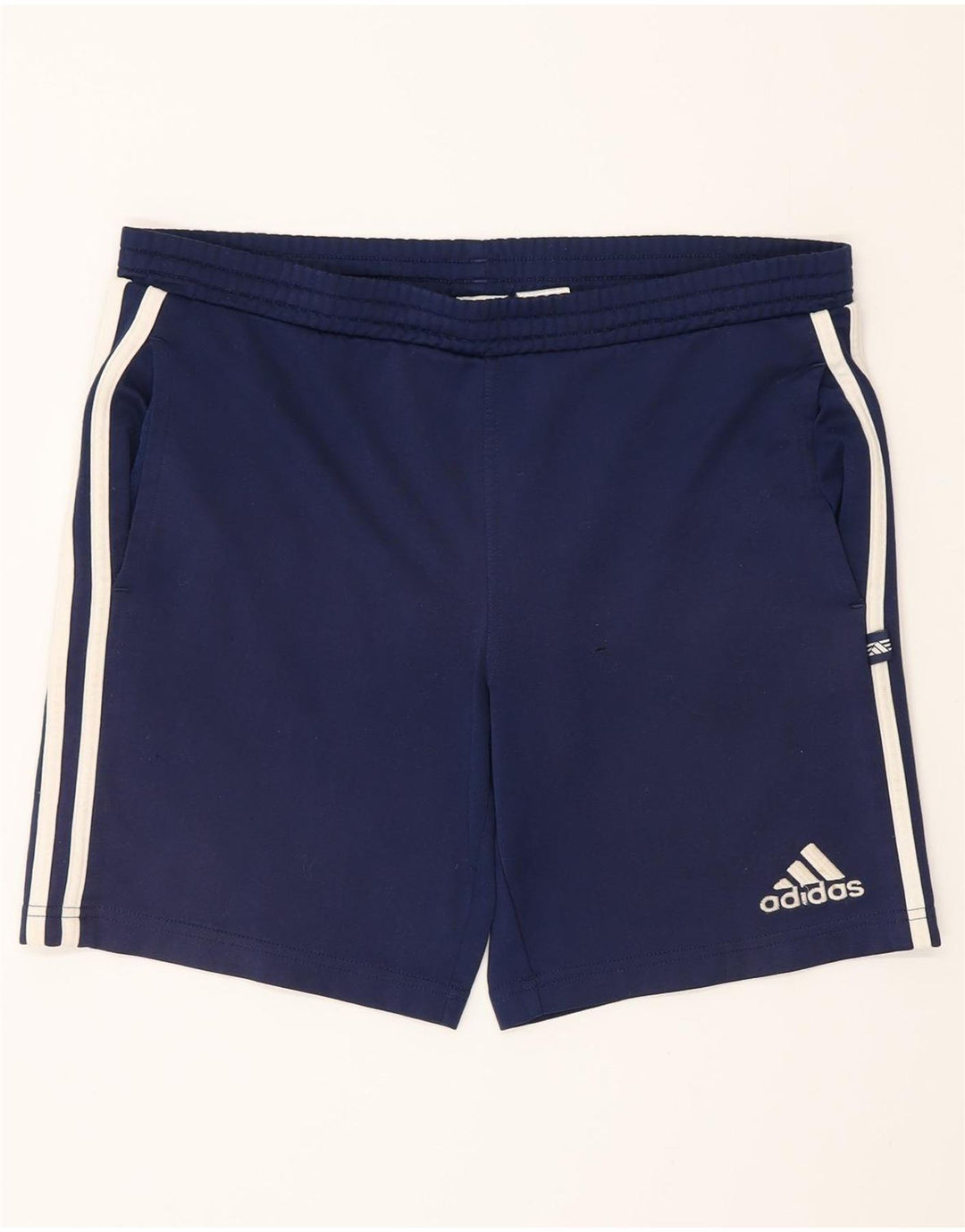 Pantaloncini sportivi Adidas da ragazzo 11-12 anni blu navy